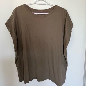 Nuuds mocha muscle tee